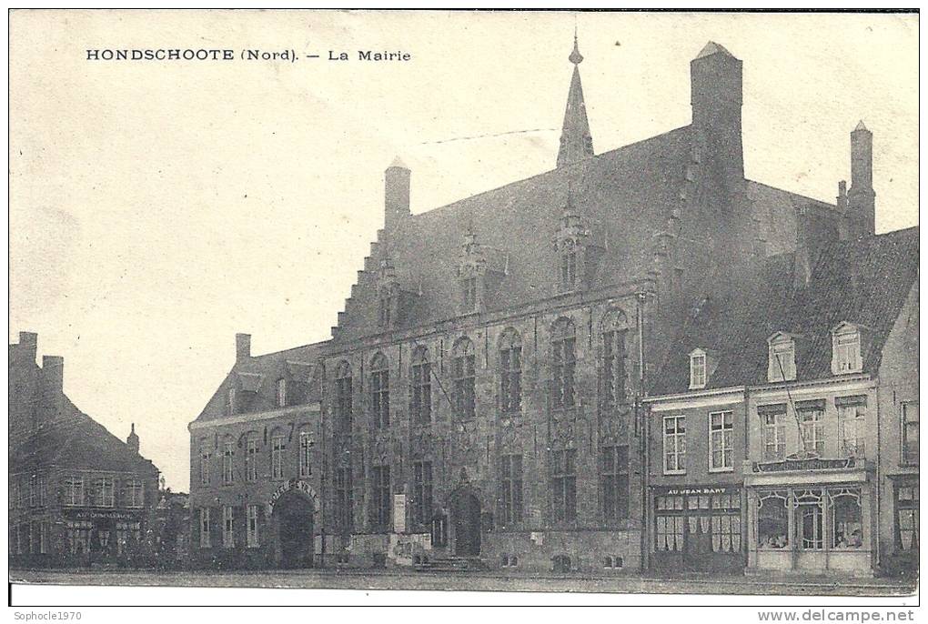 NORD PAS DE CALAIS - 59 - NORD - HONDSHOOTE - La Mairie - Hondshoote