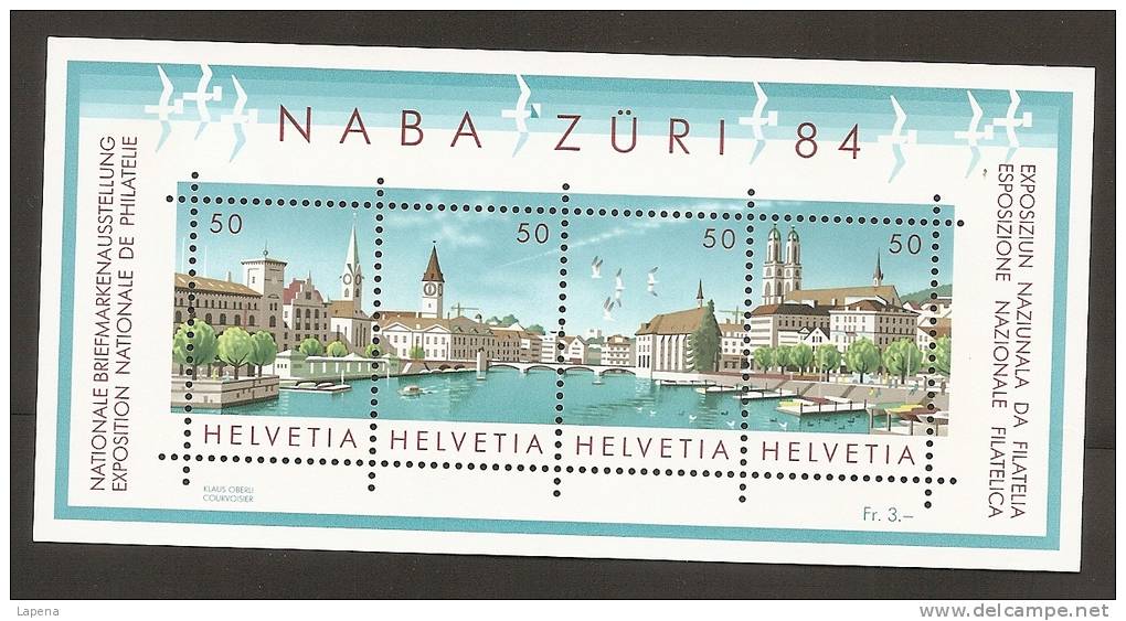 Suiza 1984 NEW Naba - Neufs