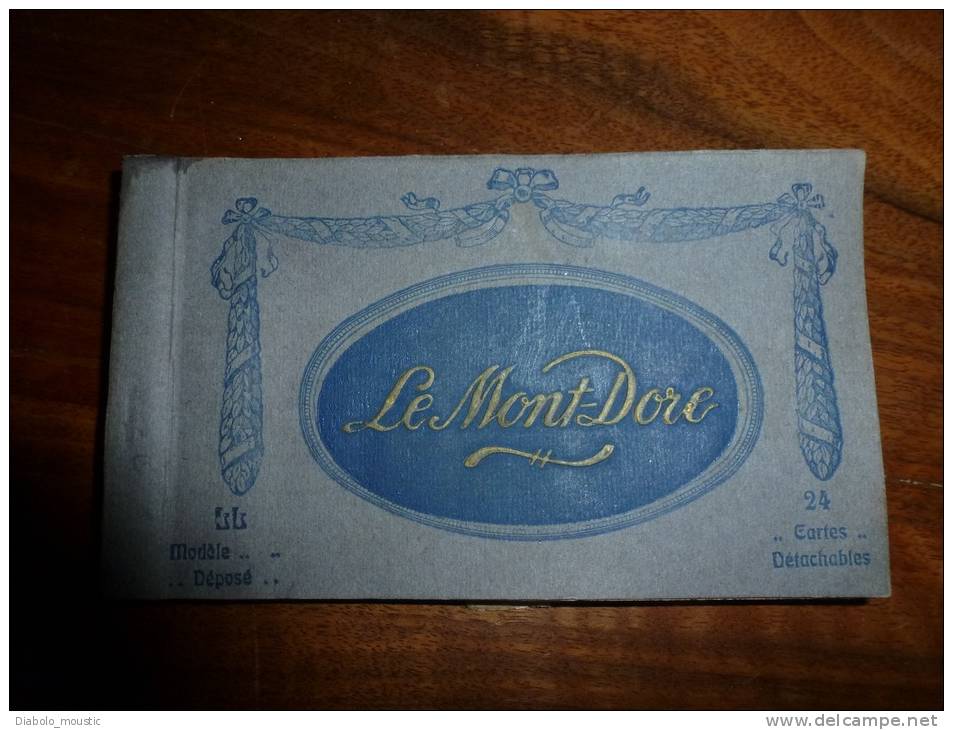Carnet De 17 Cartes Postales Anciennes  Le Mont-Dore , Dont Beaucoup Sont Animées....années 1900 ..éditeur Lévy Fils - Le Mont Dore