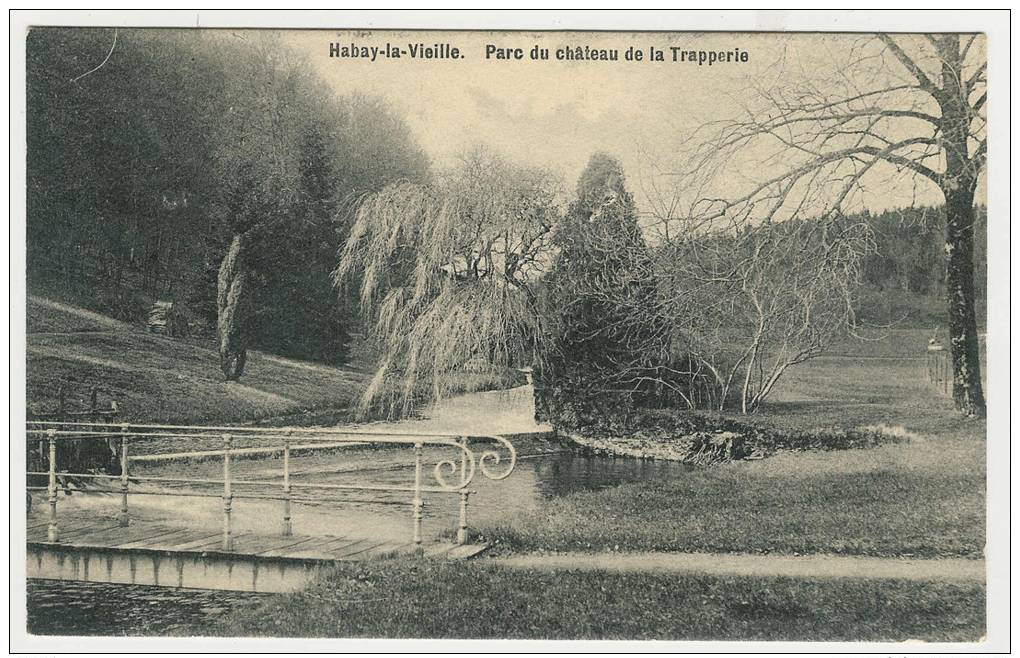 HABAY-LA-VIEILLE  -   Parc Du Château De La Trapperie - Habay