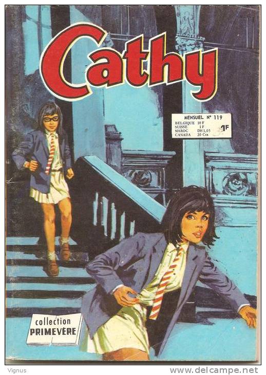 CATHY N° 119 - AREDIT - JANVIER 1973 - TRES BON ETAT - Arédit & Artima