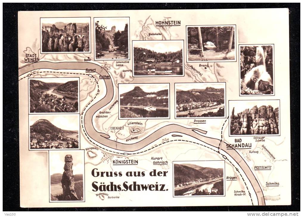 SACHS.SCHWEIZ,MULTIPLE VIEWS,CPI UNUSED,GERMANY - Sebnitz