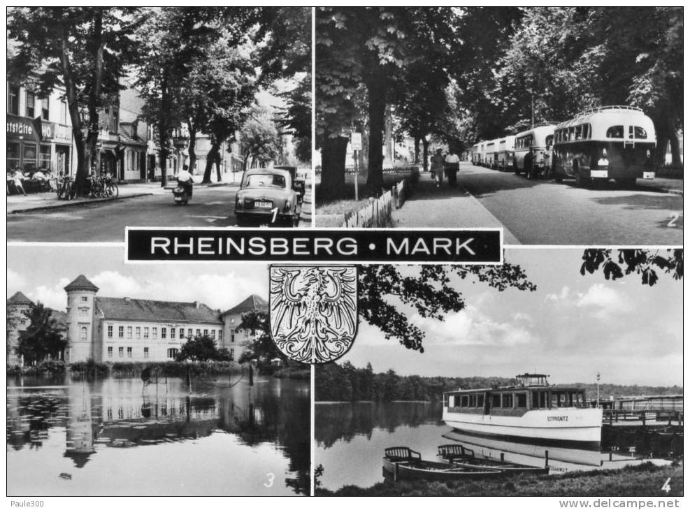 Rheinsberg - Mehrbildkarte - Rheinsberg