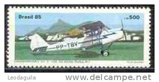 BRAZIL #2031  -  AIRPLANE MUNIZ  ( M7 )  -  1985 - Ungebraucht