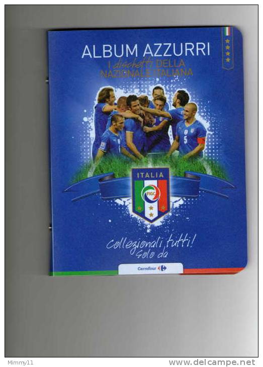 ALBUM COMPLETO - I DISCHETTI Della NAZIONALE AZZURRA -Prodotto Con Licenza Ufficiale FIGC - Metalen Beeldjes