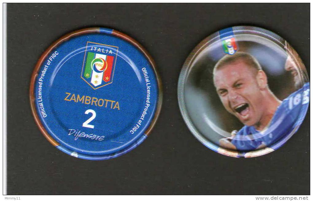 VARIETA'!!!!!! RARITA' - I DISCHETTI Della NAZIONALE AZZURRA -Prodotto Con Licenza Ufficiale FIGC - Metal Figurines