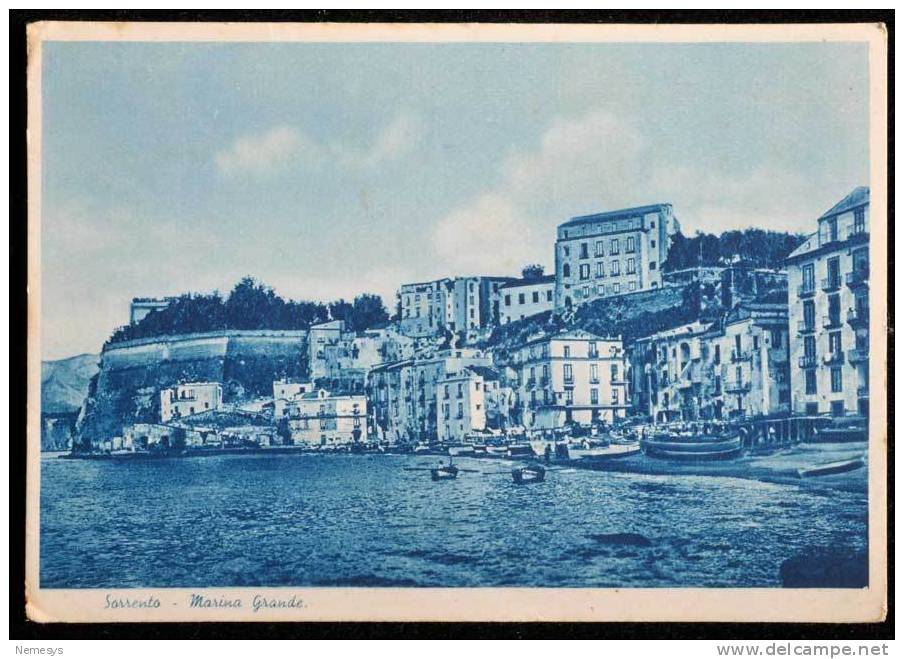 1950 SORRENTO MARINA GRANDE FG V 2 SCAN - Napoli