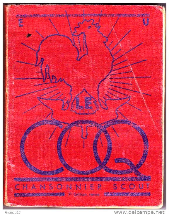Le Coq Chansonnier Scout Eclaireurs Unionistes De France 1941 A Coueslant Cahors - Scouting
