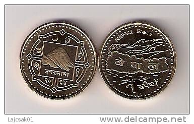 Nepal 1 Rupee 2009. UNC KM#1204 - Nepal