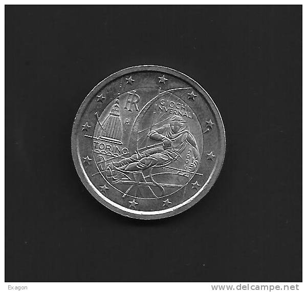 2  EURO -  Commemorativi  - ITALIA -  Giochi Olimpici Di Torino  - Anno 2006. - Italia