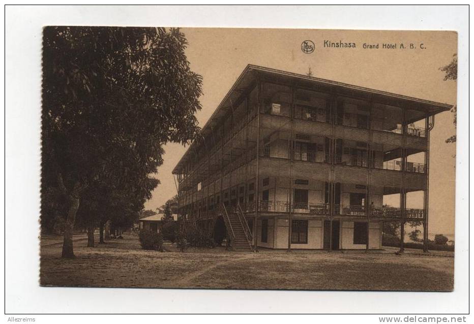 CPA Congo Belge : KINSHASA   Hotel  ABC  A  VOIR !!! - Kinshasa - Leopoldville (Leopoldstadt)