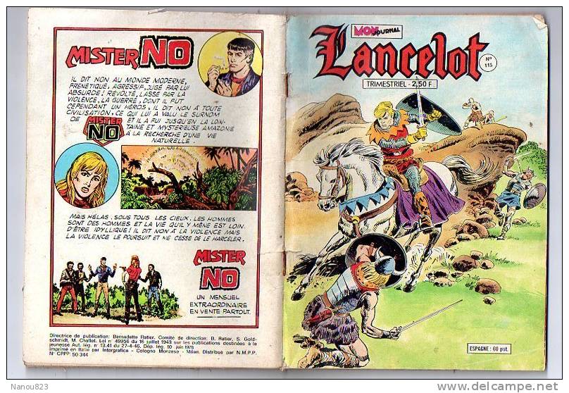 LANCELOT : "Trimestriel N° 105 - Juin 1978" - Editions Mon Journal - Lancelot