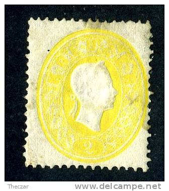 1860 AUSTRIA  Mi.Nr. 18 / Sc 12  Mint*  500. Euros  ( 062 ) - Neufs