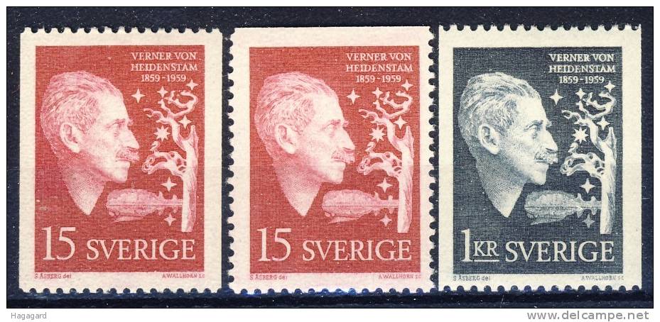 ##C1264. Sweden 1959. Michel 449-50. MNH(**) - Unused Stamps