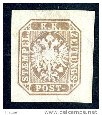 1863  AUSTRIA  Mi.Nr. 29xa / Sc P8b  Mint* Vlh ( 105 ) - Nuovi
