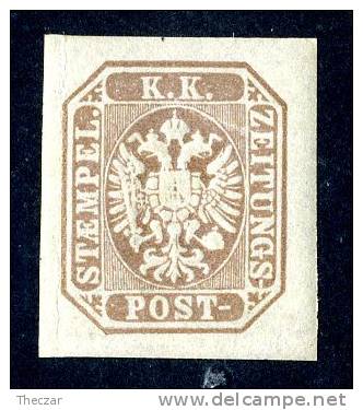 1863  AUSTRIA  Mi.Nr. 29xa / Sc P8b  Mint* Vlh ( 106 ) - Nuevos