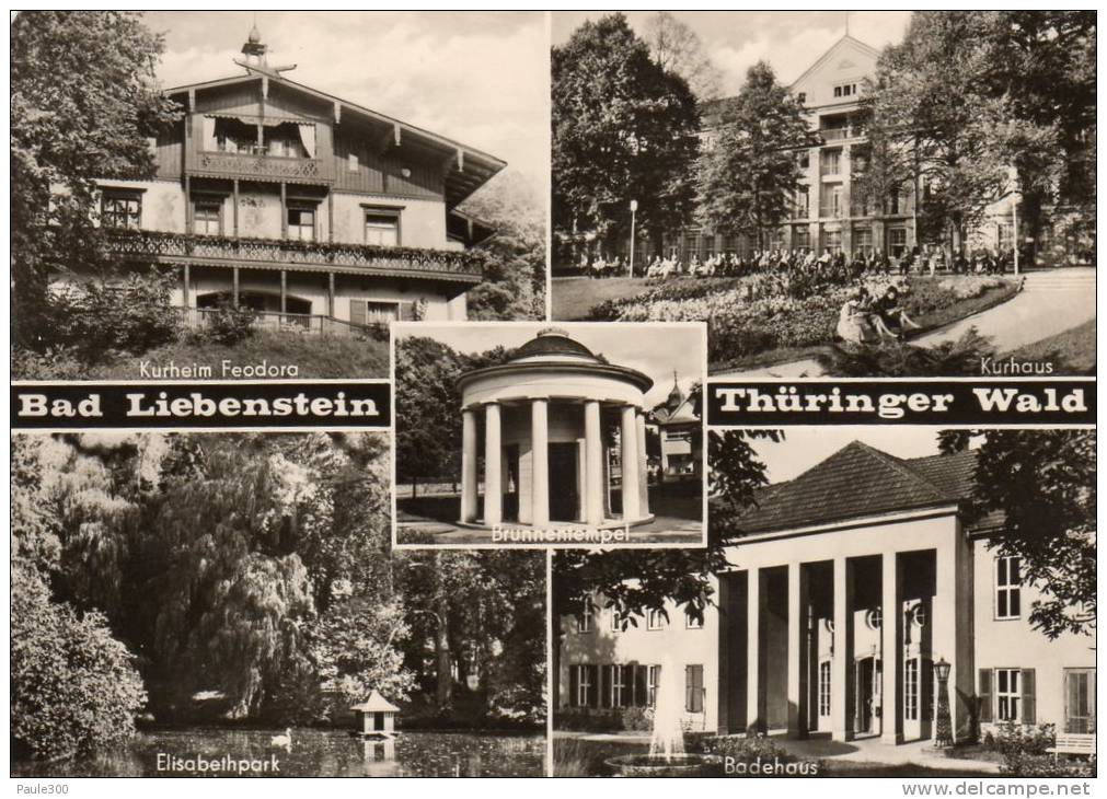 Bad Liebenstein-Thüringer Wald -  Mehrbildkarte - Bad Liebenstein