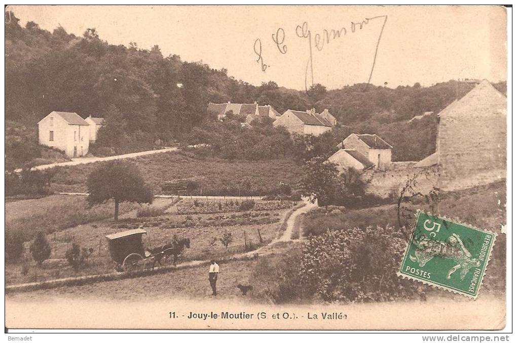 JOUY LE MOUTIER .. LA VALLEE - Jouy Le Moutier