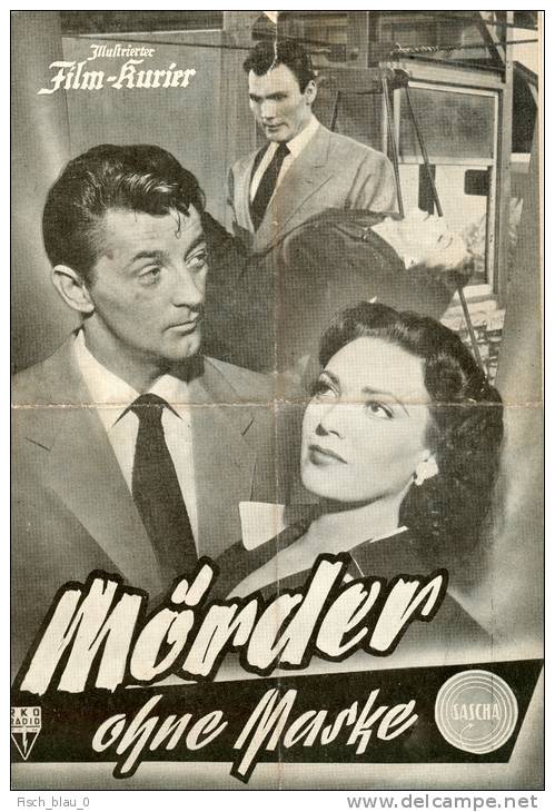 IFK 1925 Mörder Ohne Maske 1954 Second Chance Robert Mitchum Jack Palance Walsh - Magazines