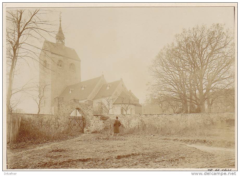 Messdorf, Bismark, Landkreis Stendal, Sachsen-Anhalt, Kirche, FOTO Von 1911, Original - Orte