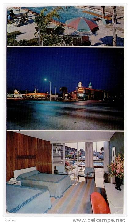 Postcard - St. Petersburg, Howard Johnsons Motor Lodge & Restaurant   (V 14860) - St Petersburg