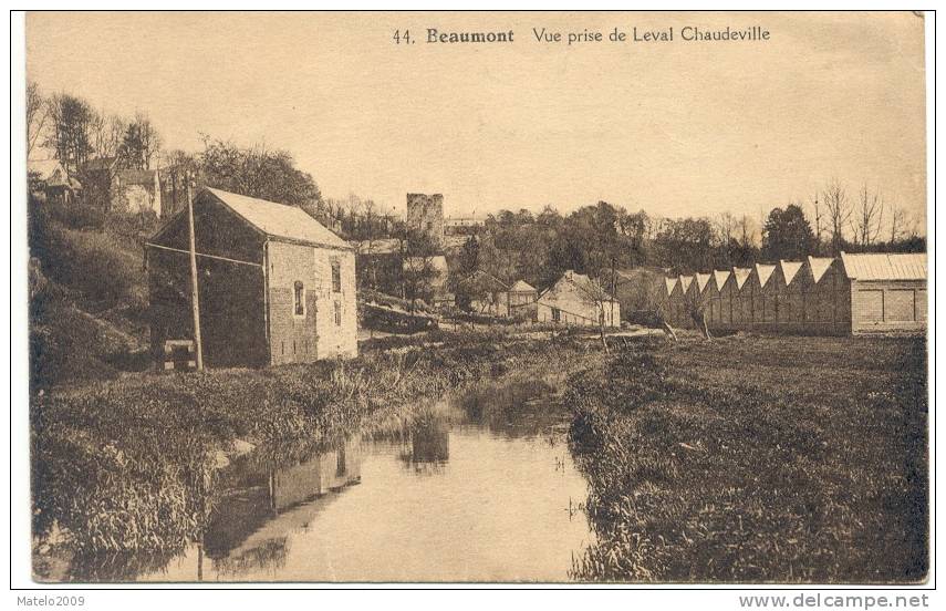 BEAUMONT (6500) Vue Prise De Leval Chaudeville - Beaumont