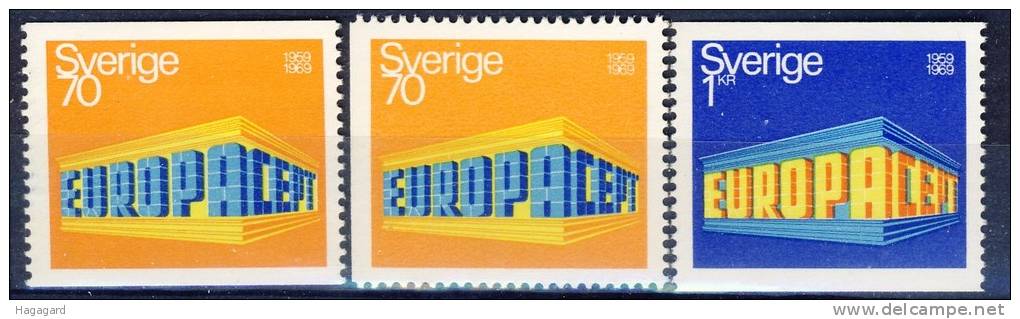 ##C1283. Sweden 1969. Michel 634-35. MNH(**) - Neufs