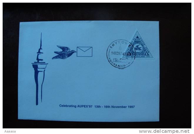 DA - New Zealand 1997 Pigeon Mail, Pigeongram - Posta Aerea