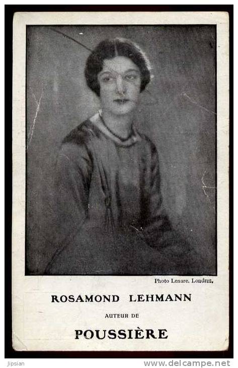 Cpa écrivain Rosamond  Lehmann Auteur De Poussière   DIV6 - Ecrivains