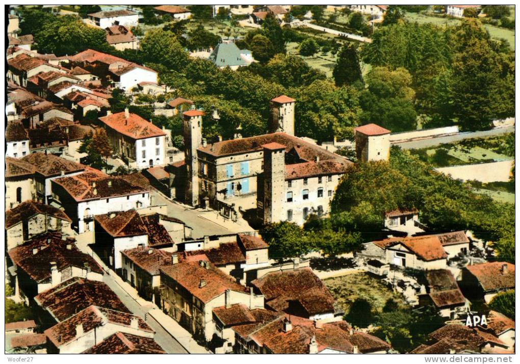 CPSM  SAINT NICOLAS DE LA GRAVE  Vue Aérienne - Saint Nicolas De La Grave