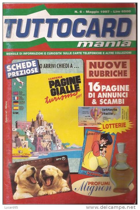 TUTTOCARD MANIA - MAGGIO 1997 - Libros & Cds