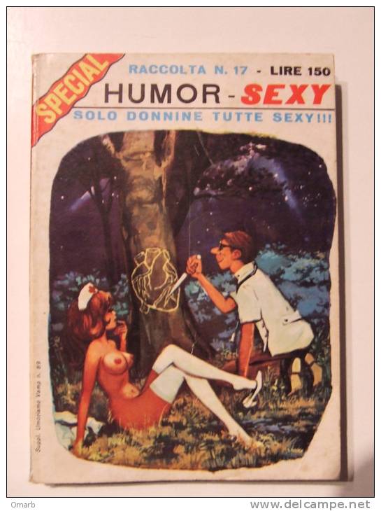 P038 Raccolta N.17 Humor Sexy, Solo Donnine Tutte Sexy! Umorismo Vamp, Vignette, 1969 - Altri & Non Classificati