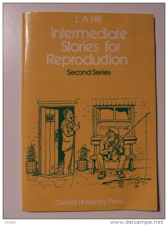 P040 Imparare L'Inglese, 1979, Oxford University, Printed Honk Kong, UK Version, Intermediate Stories For Reproduction - Cursos De Idiomas