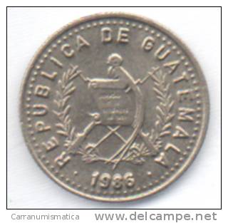 GUATEMALA 5 CENTAVOS 1986 - Guatemala