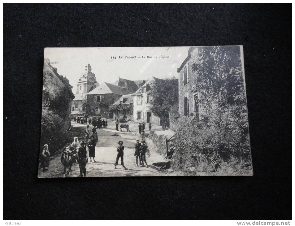 Le Faouët: Rue De L ' Eglise. - Faouët