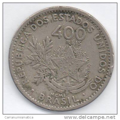 BRASILE 400 REIS 1901 - Brasilien