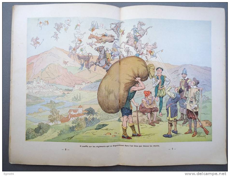 ENFANTINA - Conte De Grimm - Les Six Compagnons Qui Viennent à Bout De Tout - Illustrations De H. THIRIET-  1948- - Märchen