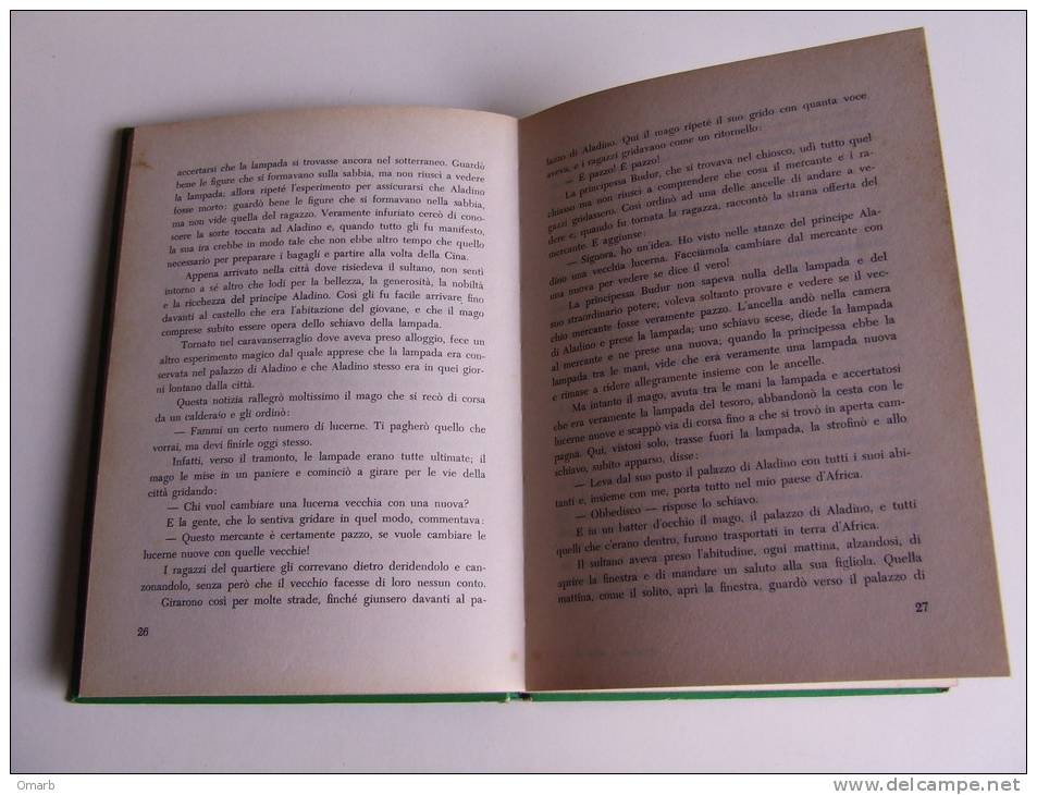 P288 Storie Da Le Mille E Una Notte, Fratelli Fabbri Editori, Collana "I Capolavori", N.4, 1955 - Enfants Et Adolescents