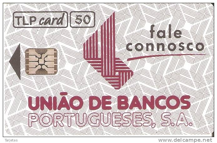 TARJETA DE PORTUGAL DE LA UNIÓN DE BANCOS DE 50 IMPULSOS - Portugal