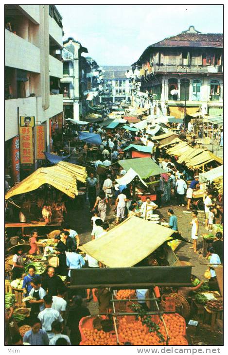 A Chinatown Scene - Singapore