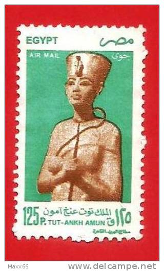 EGITTO - EGYPT - 1998 - AIR MAIL USED - TUTANKHAMEN - 125 P. - Altri & Non Classificati