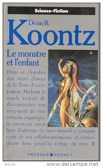 PRESSES POCKETT N° 5041 - REED 89 - KOONTZ - LE MONSTRE ET L´ENFANT - Presses Pocket