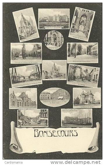 Peruwelz-Bon-Secours(Belg Io)-Souvenir-1909 - Perwez