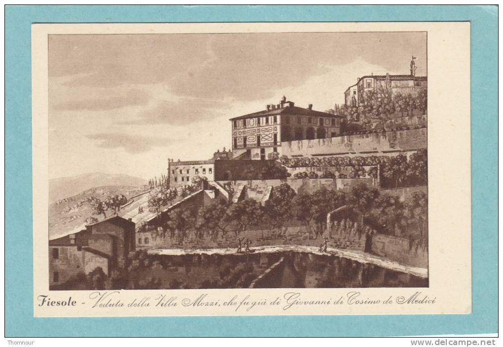 FIESOLE  -  Basilica Di S. Alessandro E Chiesa E Convento Dei Francescani  -  BELLE CARTE  - - Altri & Non Classificati