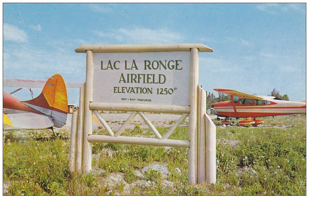 Lac La Ronge Airfield /airport , LA RONGE , Saskatchewan , Canada , 1950-60s - Other & Unclassified