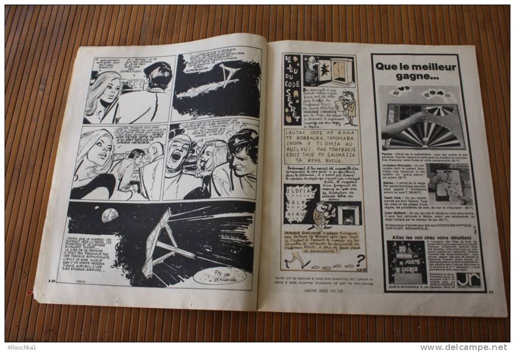 Vaillant Le Journal De PIF Le Chien 17 Novembre 196810 éléphants Arthur Chasse Au Trésor Pifou - Pif & Hercule
