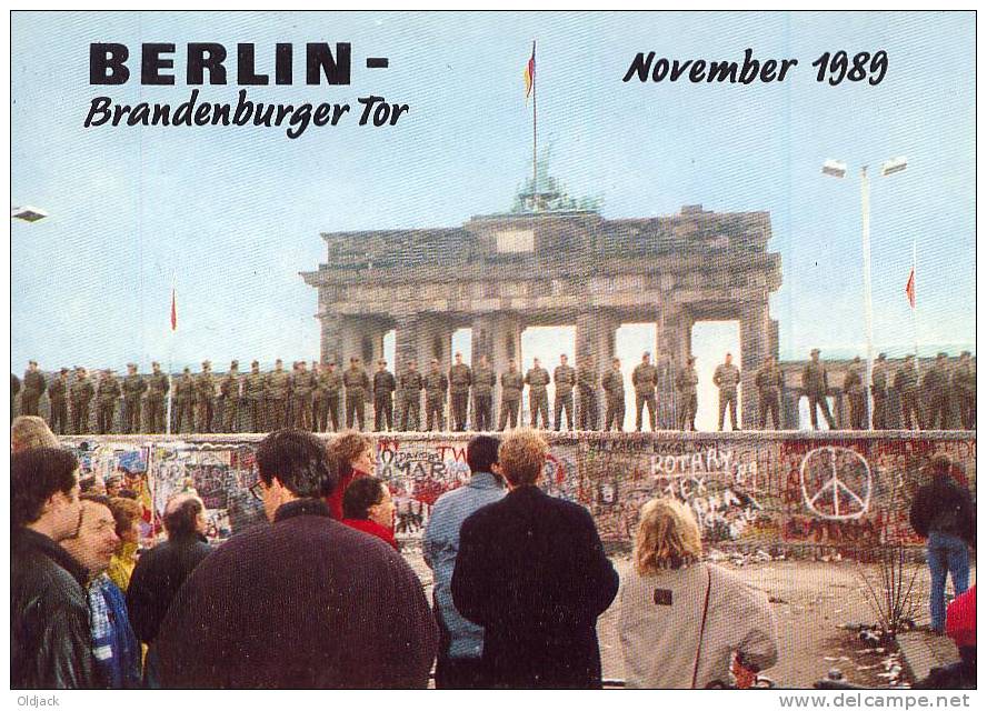 BERLIN Brandenburger Tor November 1989 - Muro De Berlin