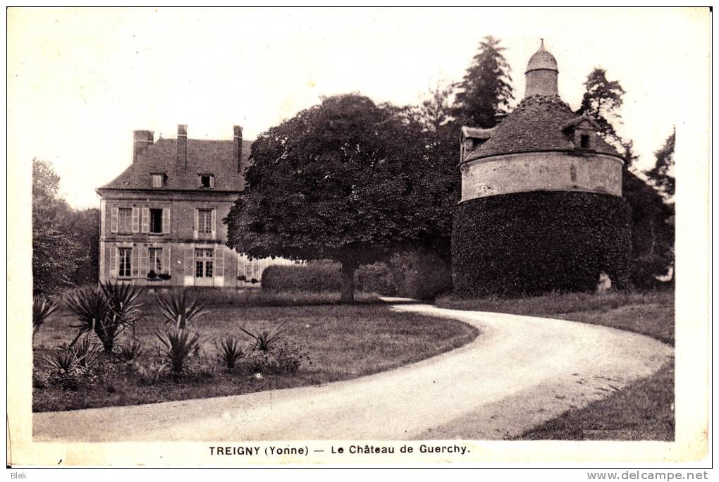 89. Yonne :  Treigny : Le Chateau De Guerchy . - Treigny