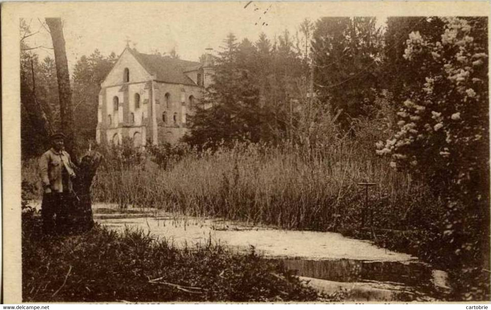 Dépt 95 - MÉRIEL - Abbaye Du Val Et Le Rû Du Vieux-Moutiers - Meriel