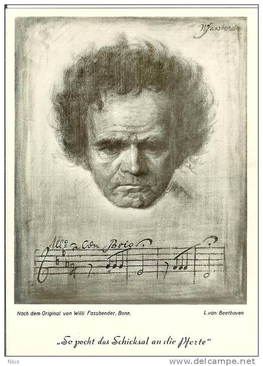 Beethoven Beethowen Musique Music Composer Compositeur - Andere & Zonder Classificatie